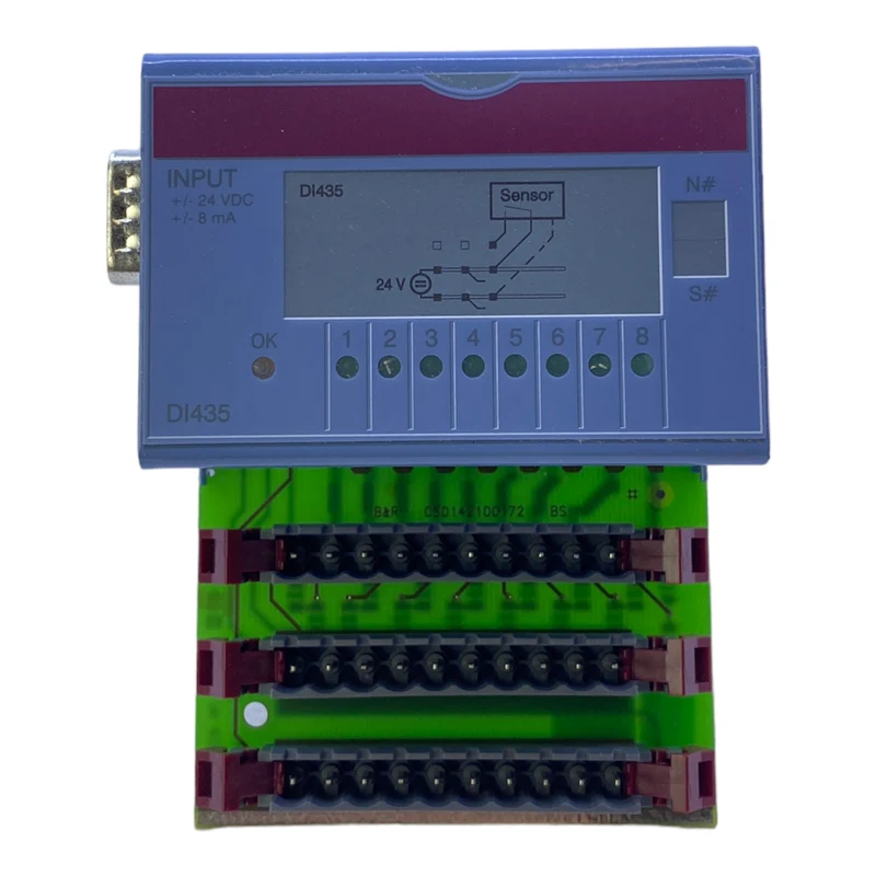B&R 7DI435.7 Digitales Eingangsmodul 8 Eingänge 24V DC 1 ms Sink/Source