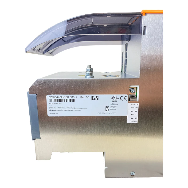 B&R 8BVI0440HCS0.000-1 Wechselrichtermodul Inverter 0…500 Hz,3x0… 480V AC