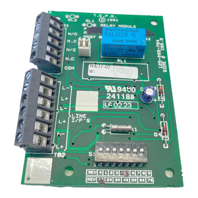 T.E.P.G. 24118B RELAY MODULE