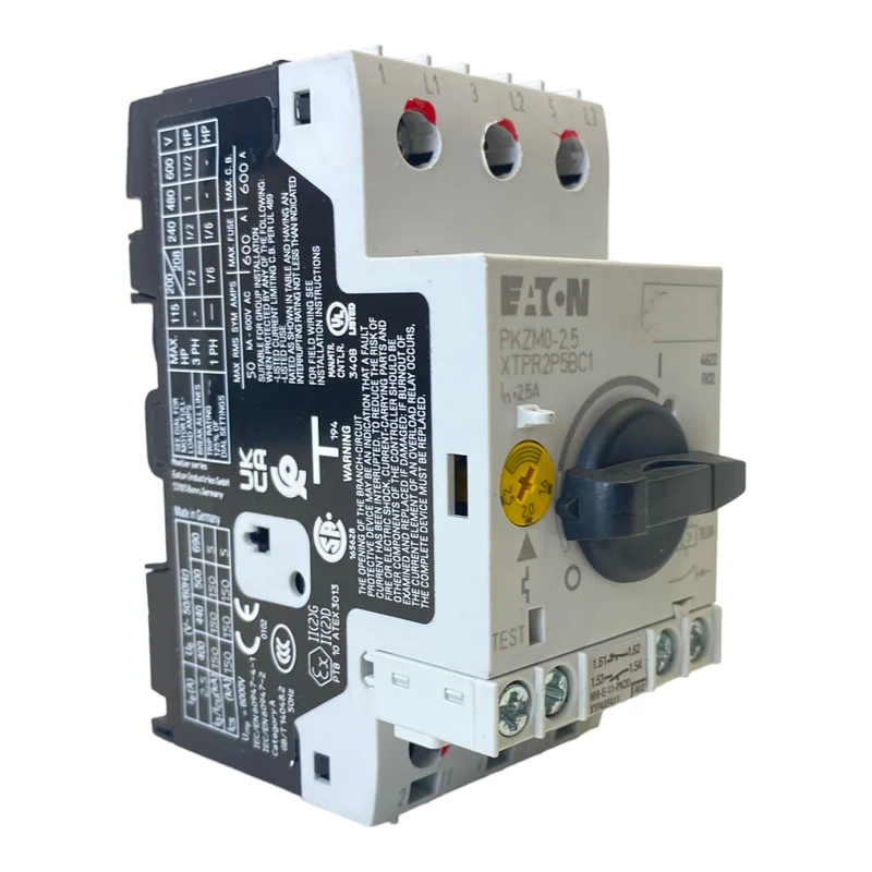 Eaton PKZM0-2.5 Motorschutzschalter 690V AC 2.5A 3-polig