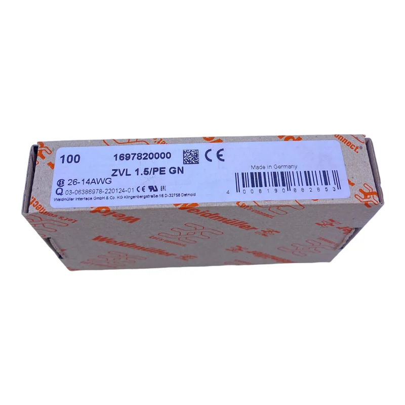 Weidmüller ZVL1.5/PEGN Steckverbinder 1697820000 VE:60STK