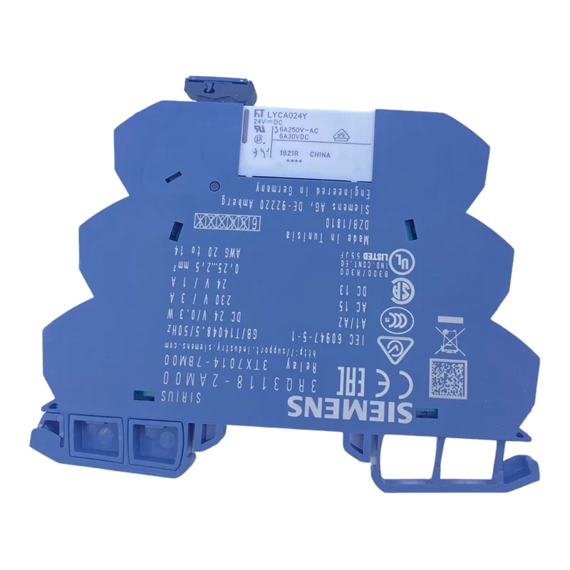 Siemens 3RQ3118-2AM00 Interface Relais 24V DC 250V DC VE: 4STK