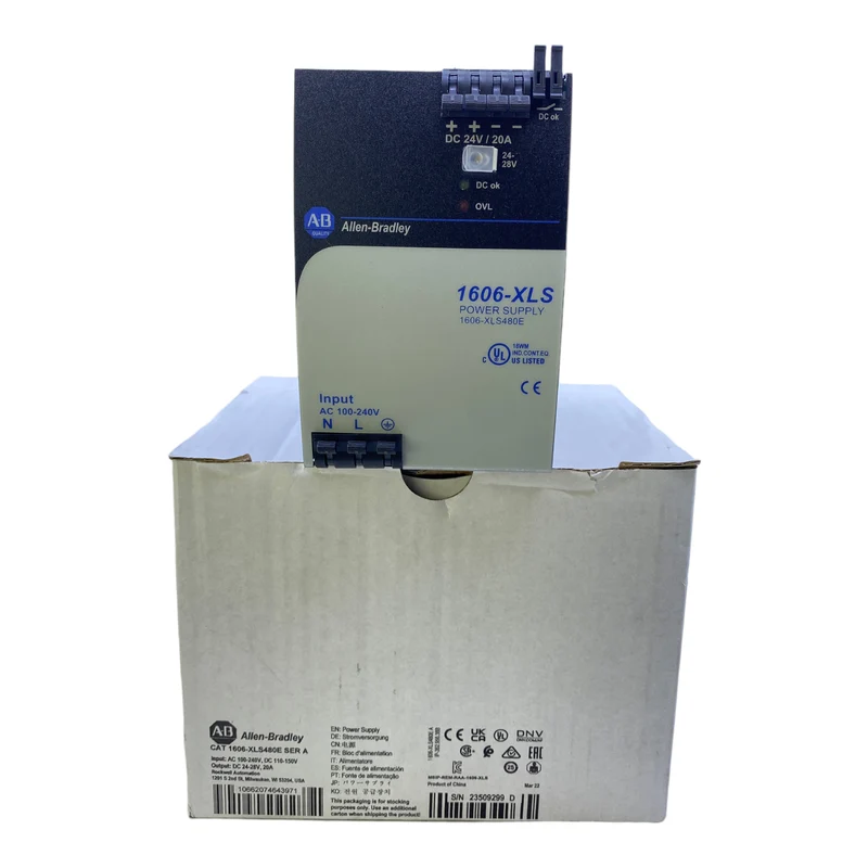 Allen-Bradley 1606-XLS480E Stromversornung/ Netzteil 480W 24-28V DC 100-240V AC