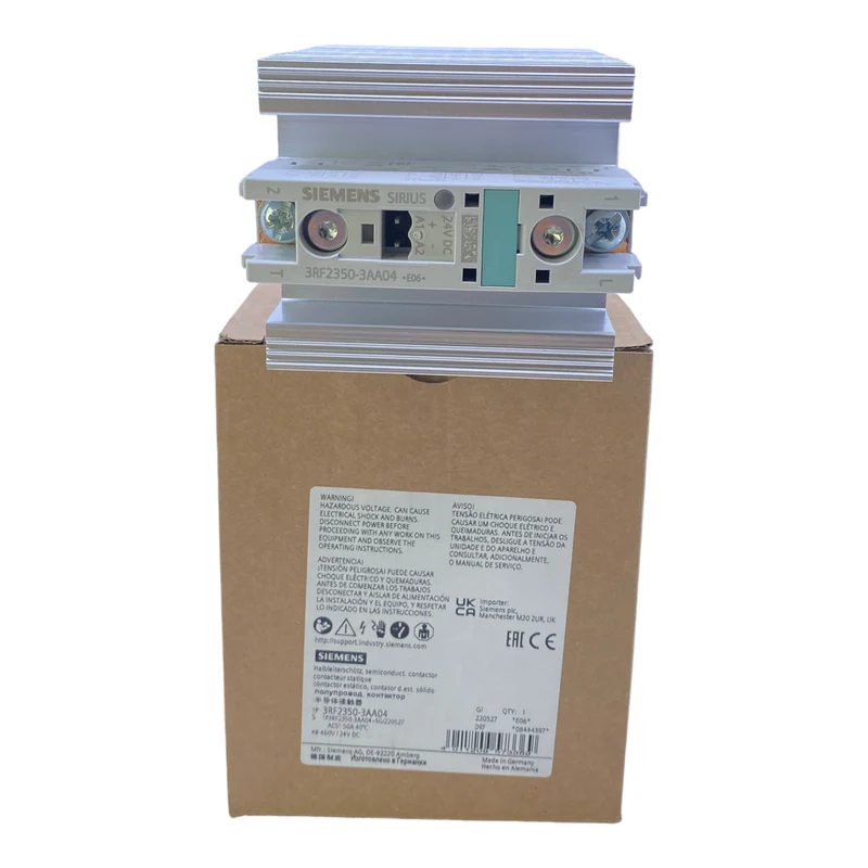 Siemens 3RF2350-3AA04 Halbleiterschütz 1-polig 15-24V DC 50A 48-460V