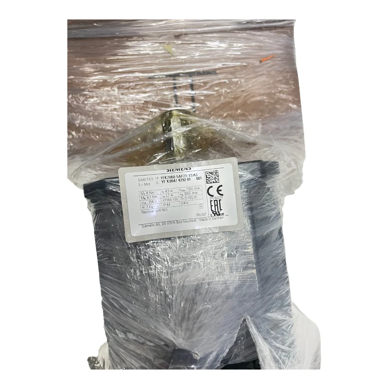 Siemens Servomotor 4,7 Nm 1FK7060-5AF71-1SA3 SIMOTICS für industriellen Einsatz
