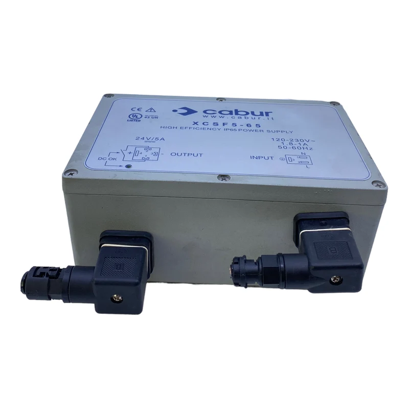 Cabur XCSF5-65 Netzteil 24V 5A 120-230V 1.8-1A 50/60Hz