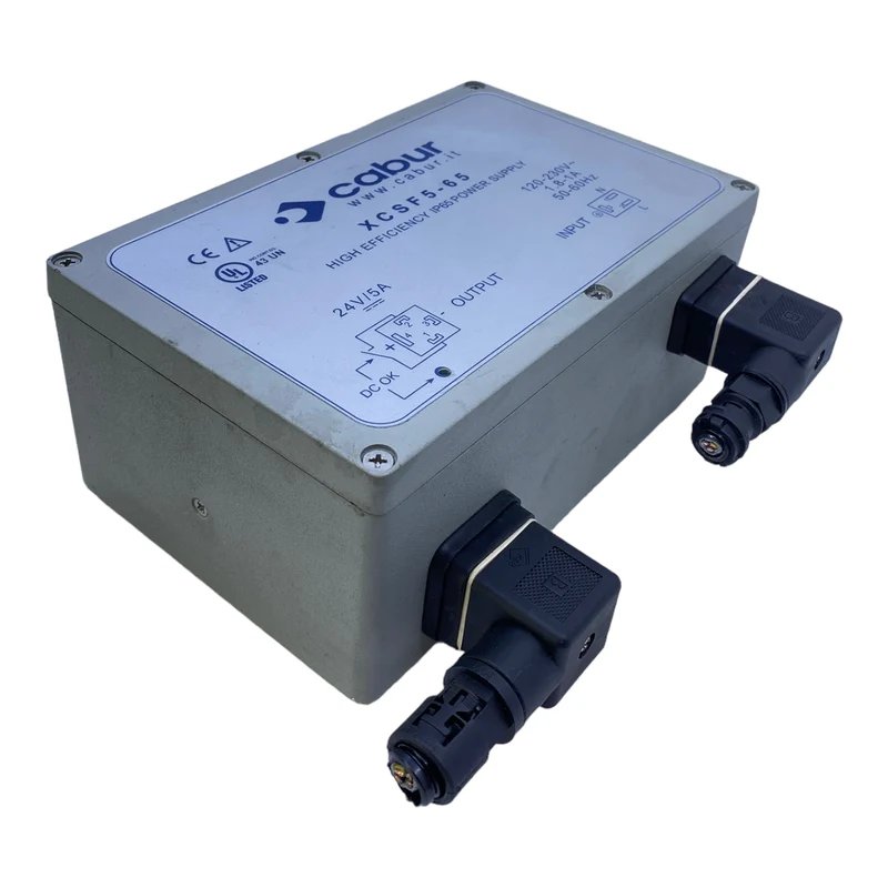 Cabur XCSF5-65 Netzteil 24V 5A 120-230V 1.8-1A 50/60Hz