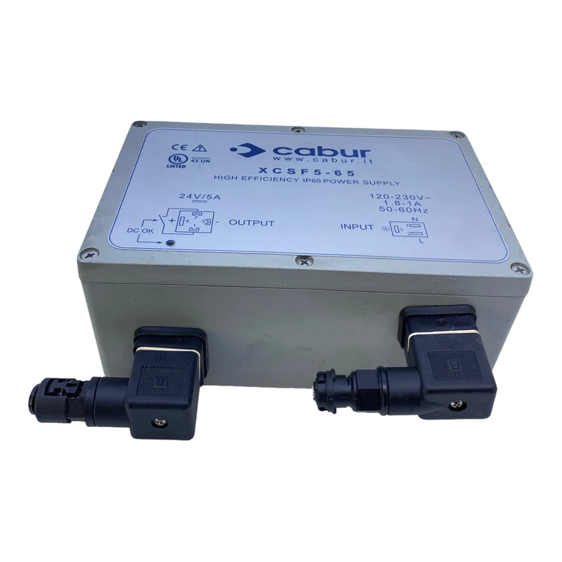 Cabur XCSF5-65 Netzteil 24V 5A 120-230V 1.8-1A 50/60Hz