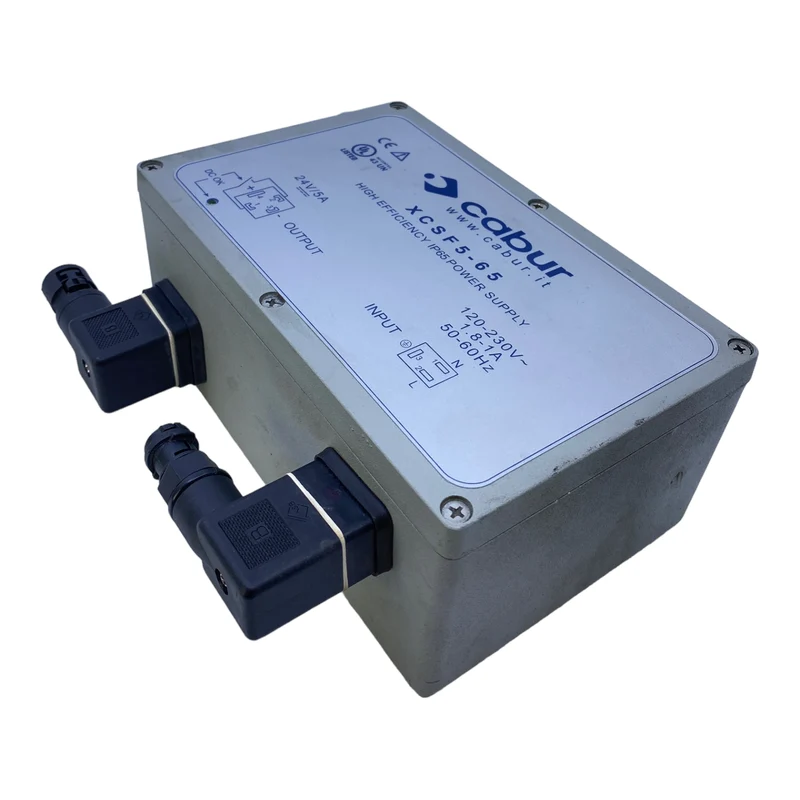 Cabur XCSF5-65 Netzteil 24V 5A 120-230V 1.8-1A 50/60Hz