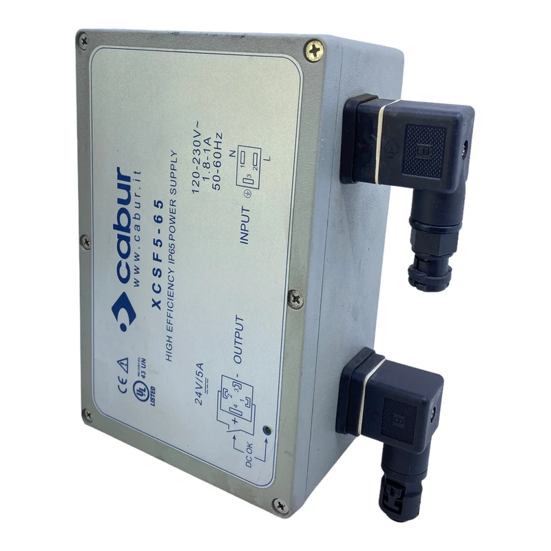 Cabur XCSF5-65 Netzteil 24V 5A 120-230V 1.8-1A 50/60Hz