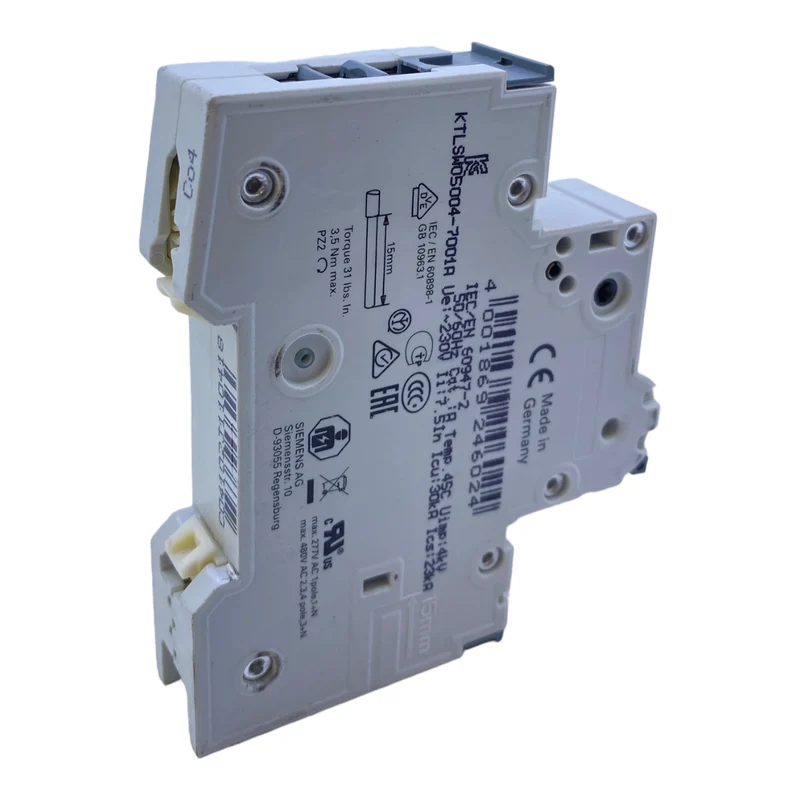 Siemens 5SY6104-7 Leitungsschutzschalter 230/400V 6kA 1-polig 4A
