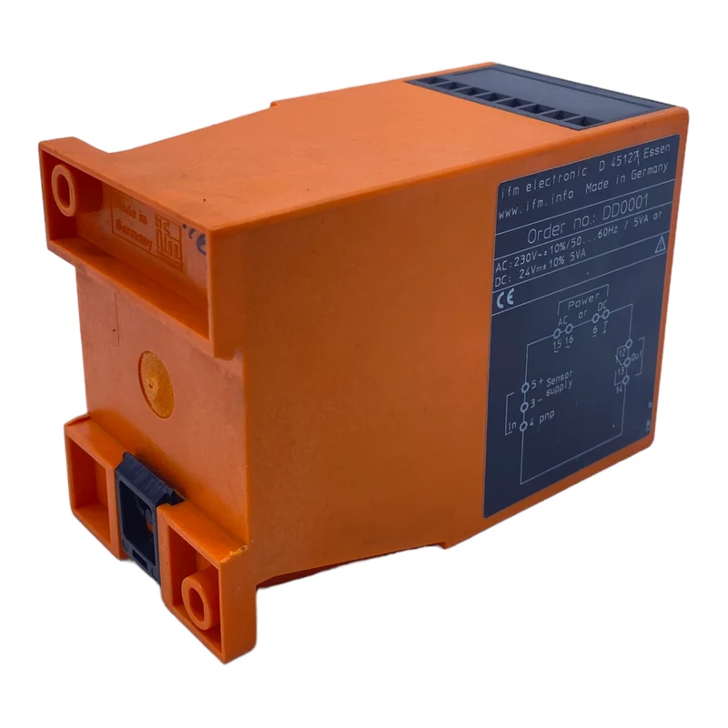 Ifm DD0001 Auswerteeinheit <230V AC 50/60Hz 24V DC