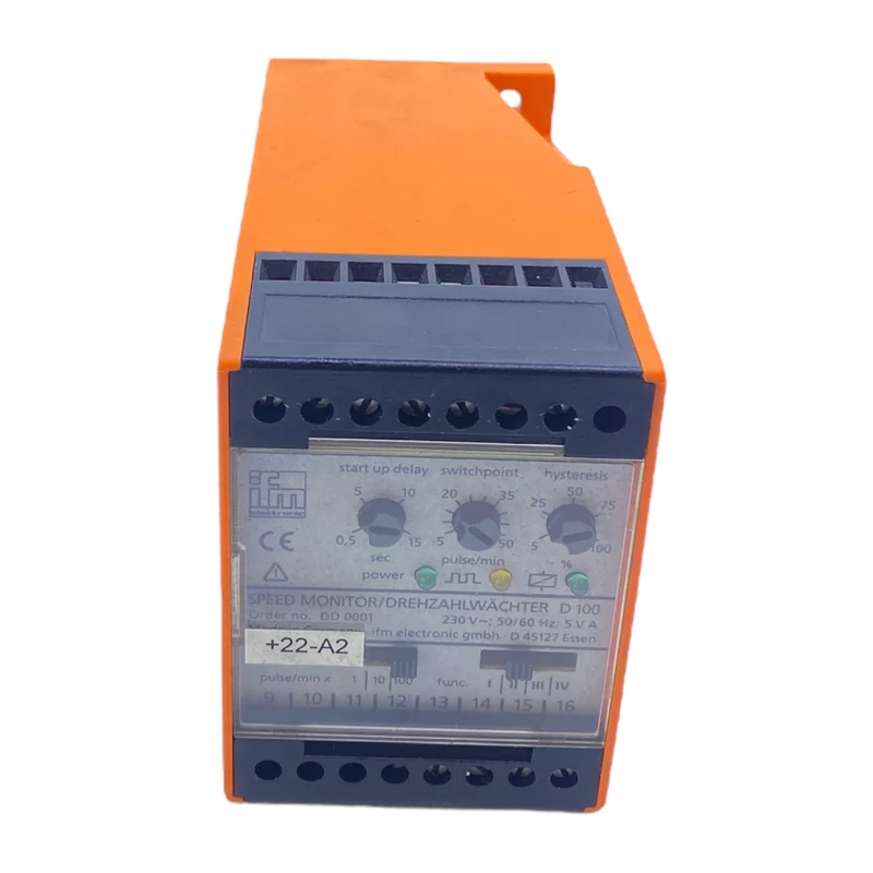 Ifm DD0001 Auswerteeinheit <230V AC 50/60Hz 24V DC