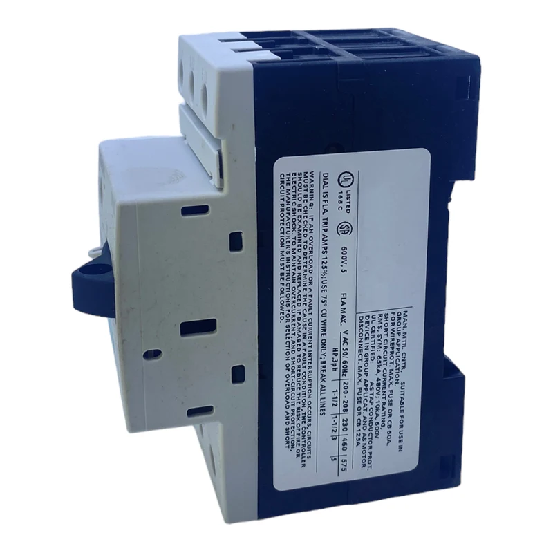 Siemens 3RV1011-1FA10 Leistungsschalter 690V AC 3,5-5A 3-polig