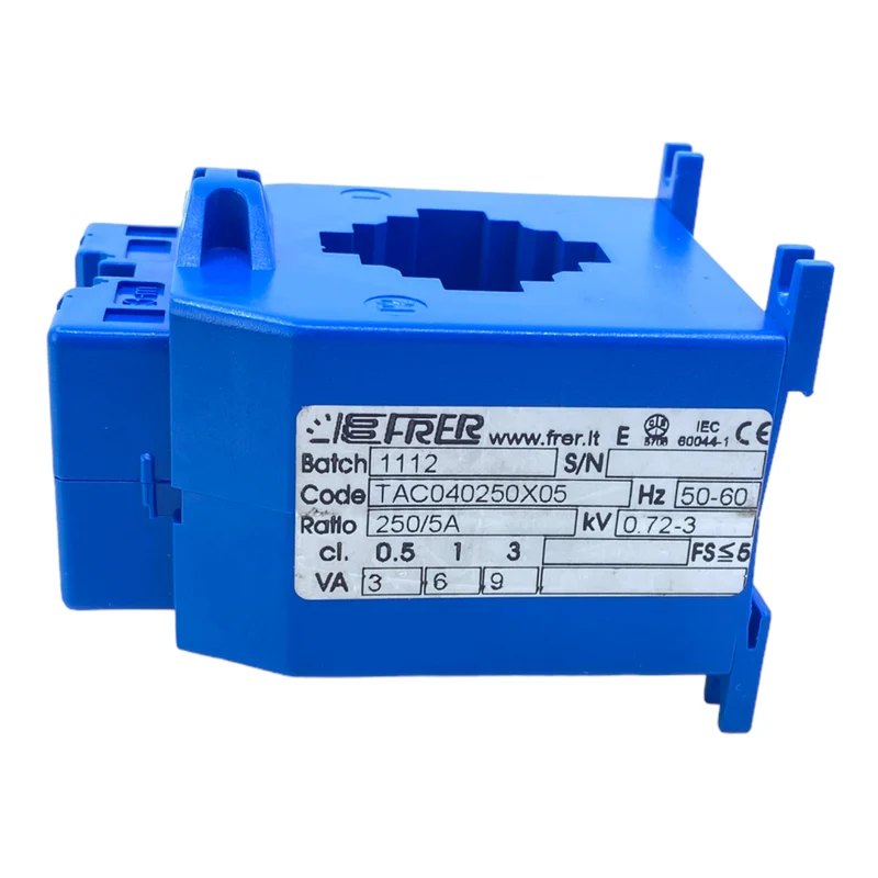 Frer TAC040250X05 Transformator 50-60Hz 250/5A 0.72-3kV
