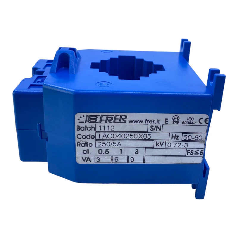 Frer TAC040250X05 Transformator 50-60Hz 250/5A 0.72-3kV
