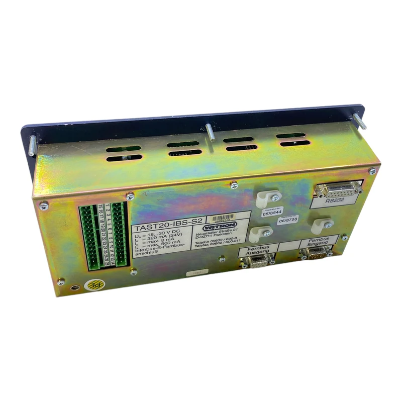 Witron TAST20-IBS-S2 Tastatur Anzeige für Interbus 18...30V DC 320 mA (24V)