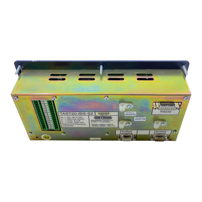 Witron TAST20-IBS-S2 Tastatur Anzeige für Interbus 18...30V DC 320 mA (24V)