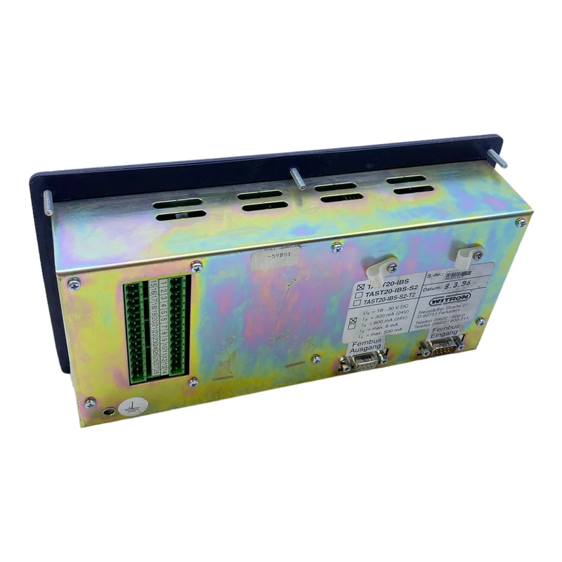 Witron TAST20-IBS Tastatur Anzeige für Interbus 320mA 24V 18…30V DC