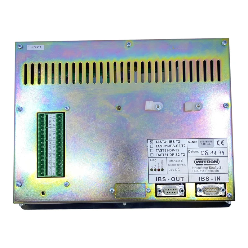 Witron TAST31-IBS-T2 Tastatur Panel 24V DC