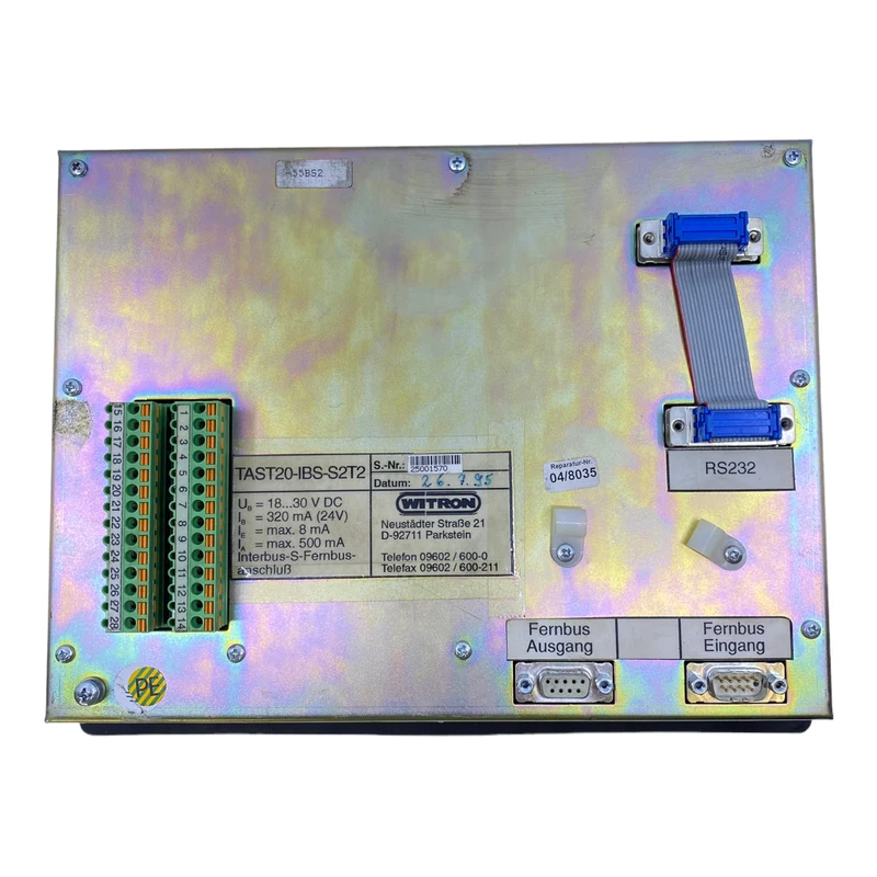Witron TAST20-IBS-S2T2 Tastatur Panel 18…30V DC 500 mA