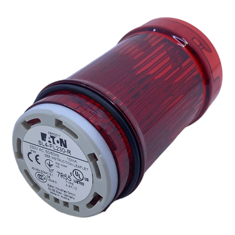 EATON SL4-FL230-R Signalleuchte 230V AC 40mm Blitzlicht-LED rot