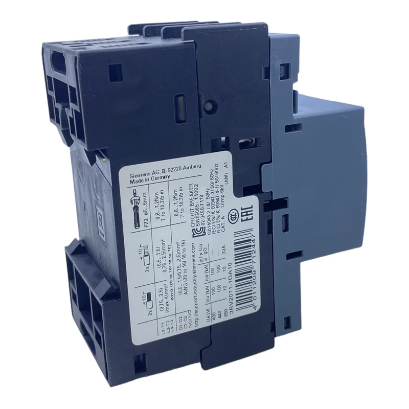 Siemens 3RV2011-1DA10 Motorschutzschalter 2,2…3,2 A 400/440/690V 100/10kA 32A