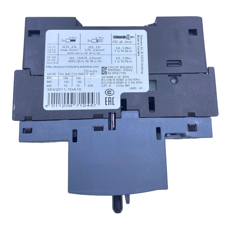 Siemens 3RV2011-1DA10 Motorschutzschalter 2,2…3,2 A 400/440/690V 100/10kA 32A