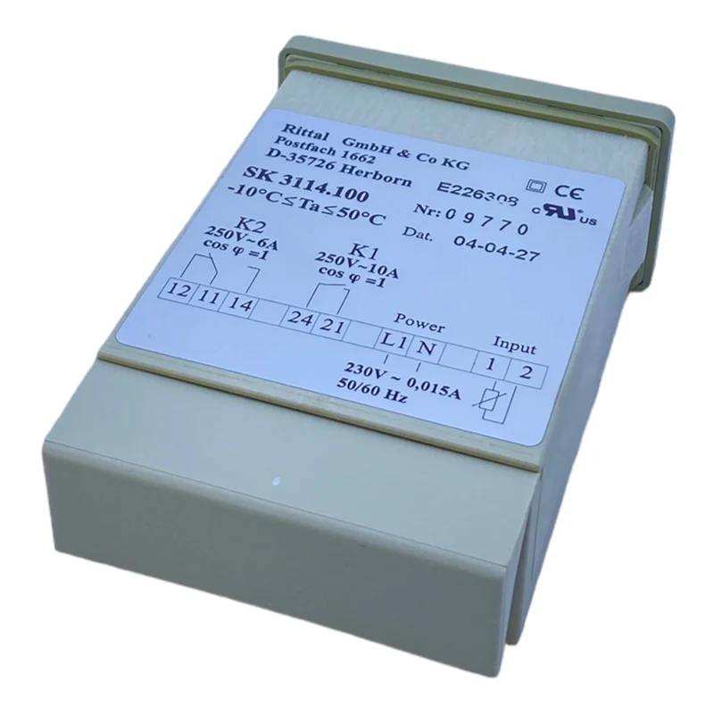 Rittal SK3114.100 Schaltschrank-Thermostat 230V AC 50/60Hz +5…+55 °C