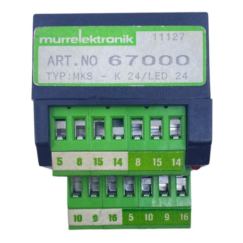 Murr MKS-K24/LED24 Relaissockelbaustein 67000