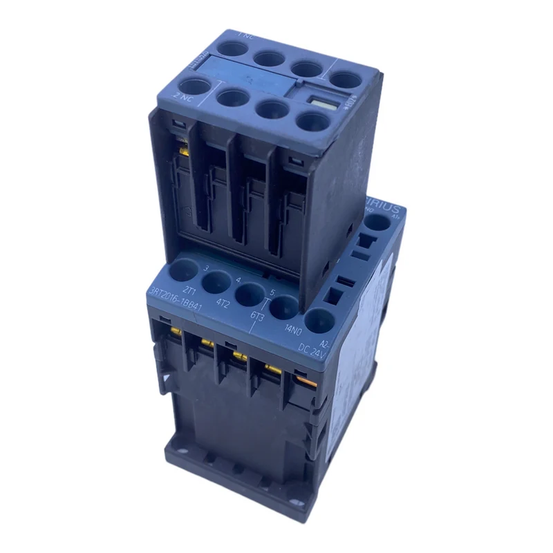 Siemens 3RT2016-1BB41 +3RH2911-1HA01 Leistungsschütz mit Hilfsschalter 9A 4kW