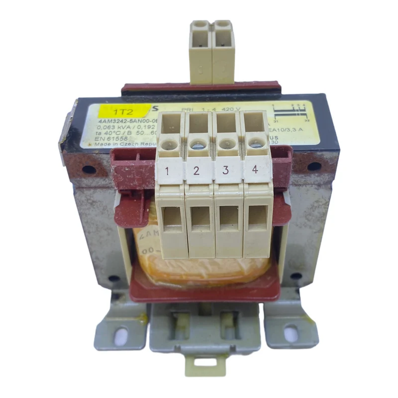 Siemens 4AM3242-5AN00-0EA0 Transformator 0,063 KVA / 0,192 kVA 50...60 Hz