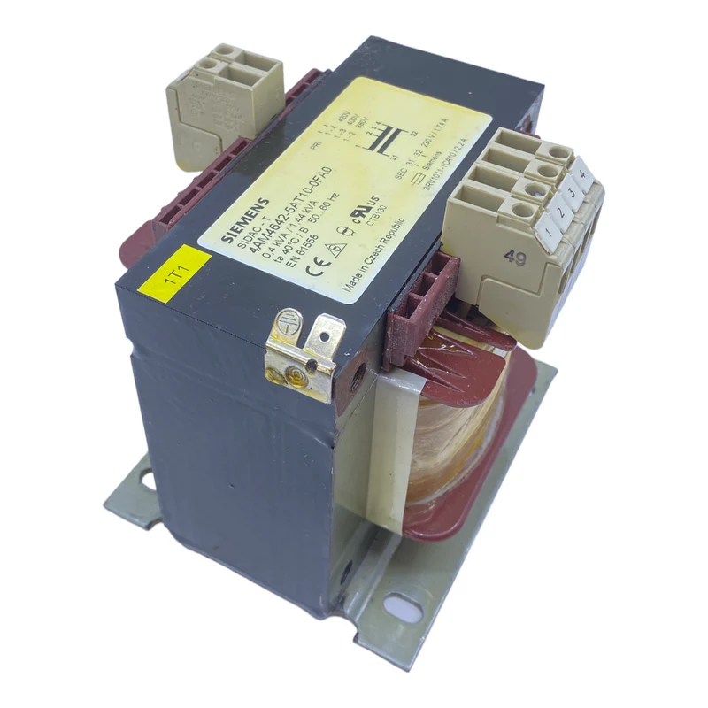 Siemens 4AM4642-5AT10-0FA0 Transformator 0,4 kVA / 1,44 kVA 50...60 Hz