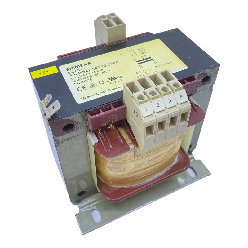 Siemens 4AM4642-5AT10-0FA0 Transformator 0,4 kVA / 1,44 kVA 50...60 Hz