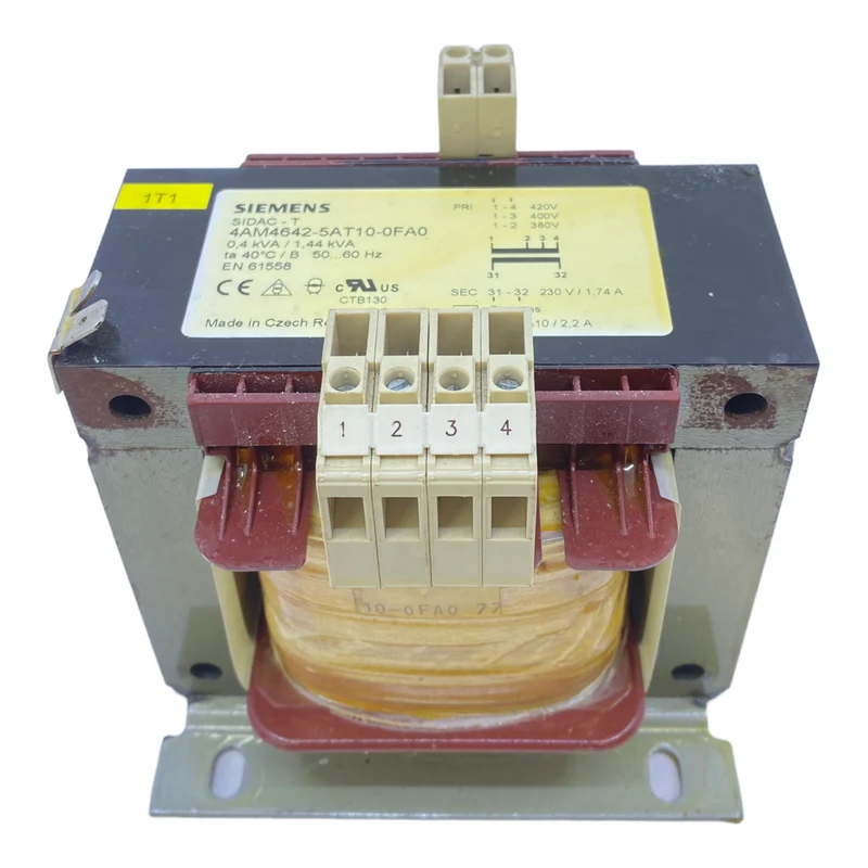 Siemens 4AM4642-5AT10-0FA0 Transformator 0,4 kVA / 1,44 kVA 50...60 Hz