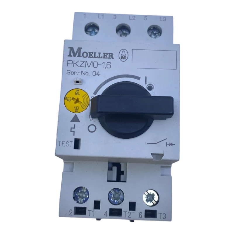 Moeller PKZM0-1,6 Motorschutzschalter 072735 3-polig 690V AC mit Drehschalter