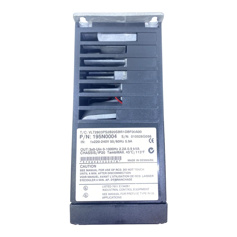 Danfoss VLT2803PS2B20SBR1DBF00A00 Frequenzumrichter 195N0004 1×220-240V 50/60Hz