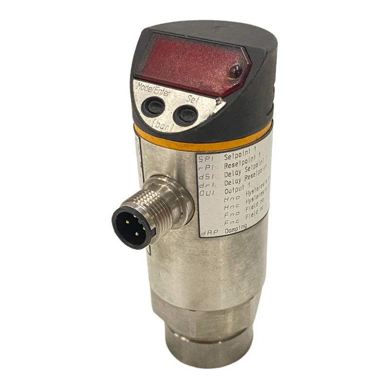 ifm PN5024 Drucksensor mit Display 50 bar 18...30V DC 250mA