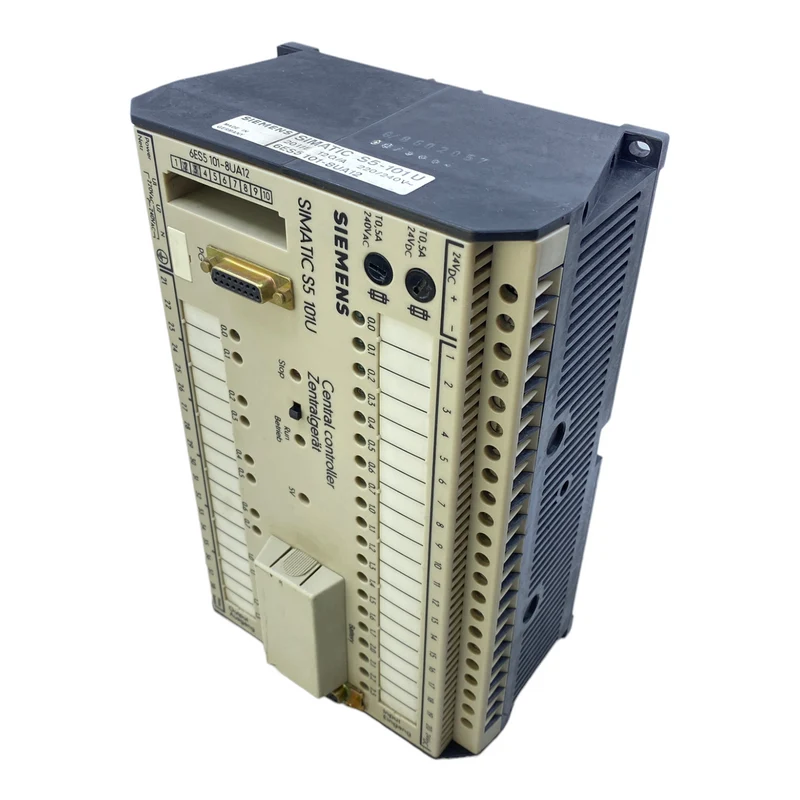 Siemens 6ES5101-8UA12 Zentralgerät 24V DC 5A 220/240V