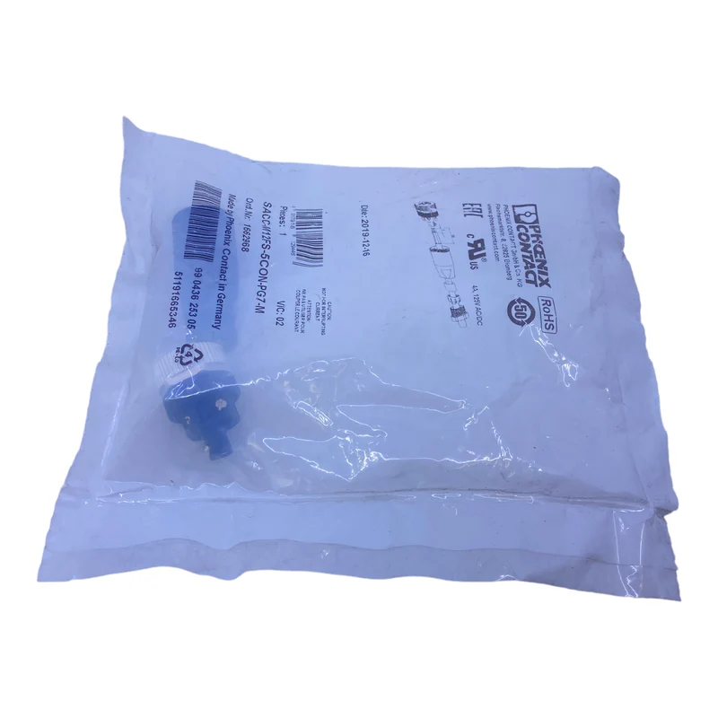 Phoenix Contact SACC-M12FS-5CON-PG7-M Steckverbinder 1662968 M12 5-polig 48V AC