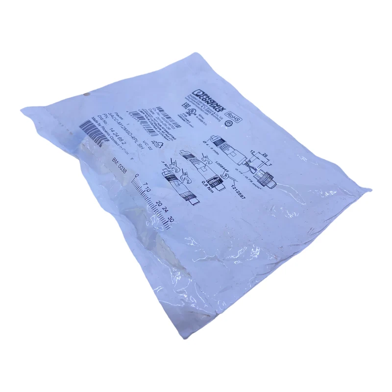 Phoenix Contact SACC-M12MSD-4PLSH Steckverbinder 1424682 4-polig 48V AC 60V DC