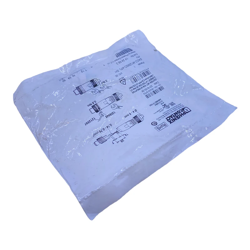 Phoenix Contact SACC-M12MSD-4PLSH Steckverbinder 1424682 4-polig 48V AC 60V DC