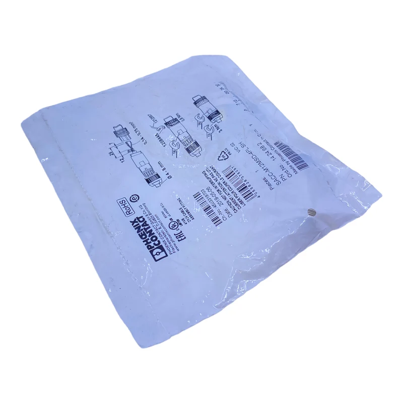 Phoenix Contact SACC-M12MSD-4PLSH Steckverbinder 1424682 4-polig 48V AC 60V DC