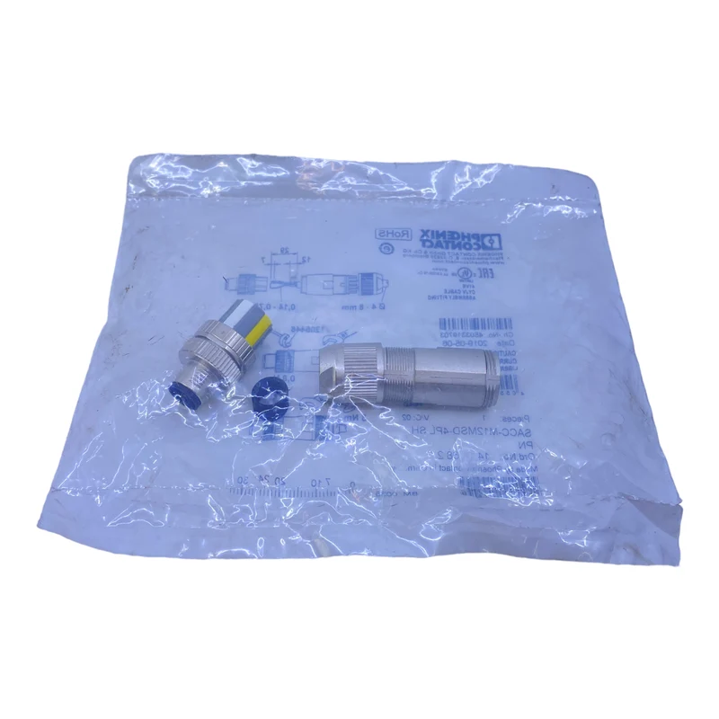 Phoenix Contact SACC-M12MSD-4PLSH Steckverbinder 1424682 4-polig 48V AC 60V DC