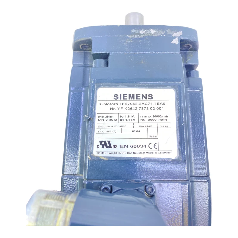 Siemens Servomotor 2,8Nm 1FK7042-2AC71-1EA0 Simotics für Industrie Einsatz