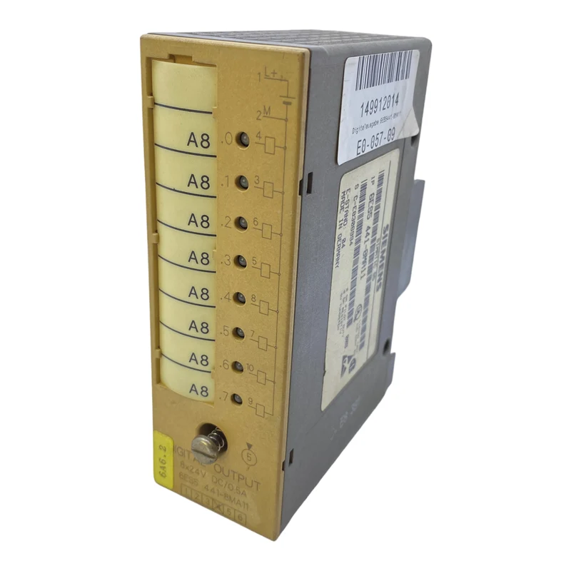 Siemens 6ES5441-8MA11 Ausgangsmodul 8×24V DC Ausgangsmodul für Industrie