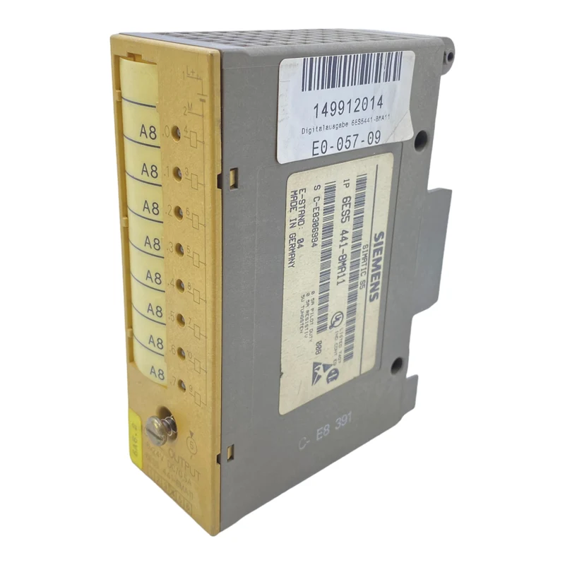 Siemens 6ES5441-8MA11 Ausgangsmodul 8×24V DC Ausgangsmodul für Industrie