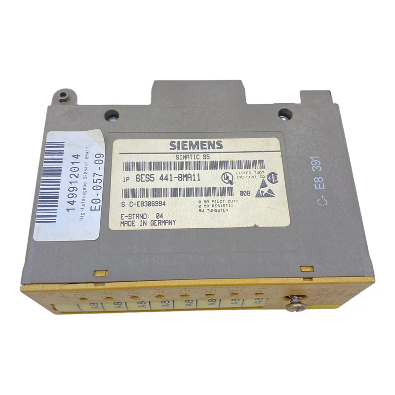 Siemens 6ES5441-8MA11 Ausgangsmodul 8×24V DC Ausgangsmodul für Industrie