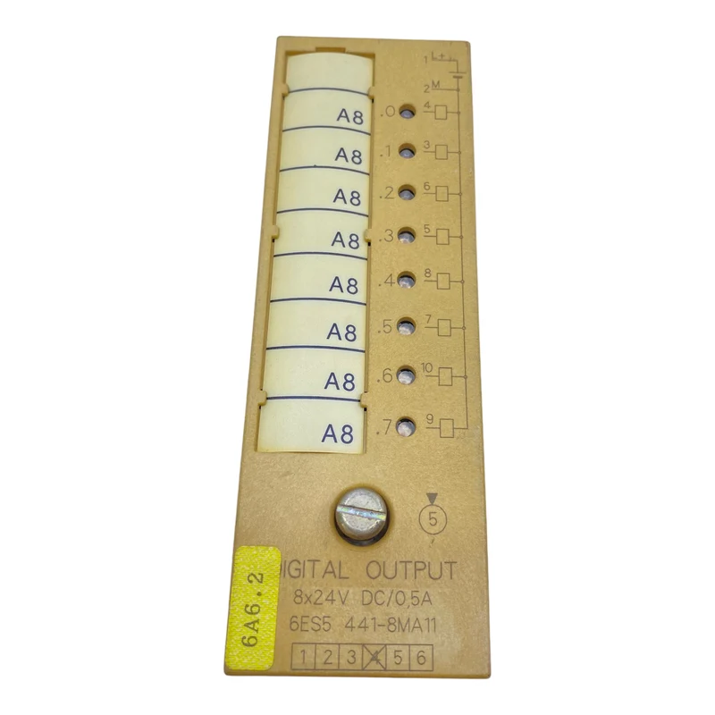 Siemens 6ES5441-8MA11 Ausgangsmodul 8×24V DC Ausgangsmodul für Industrie