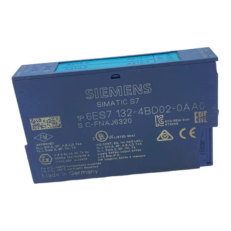 Siemens 6ES7132-4BD02-0AA0 Elektronikmodule DC 24V 0,5A